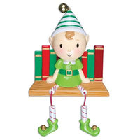 Elf On The Shelf Ornament - Personalized by Santa - Canada