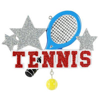 Tennis Ornament - Personalized by Santa - Canada