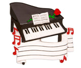 New Piano Ornament - Personalized by Santa - Canada