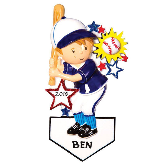Baseball player-boy - Personalized by Santa - Canada