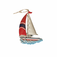 Sailboat ornament - Personalized by Santa - Canada