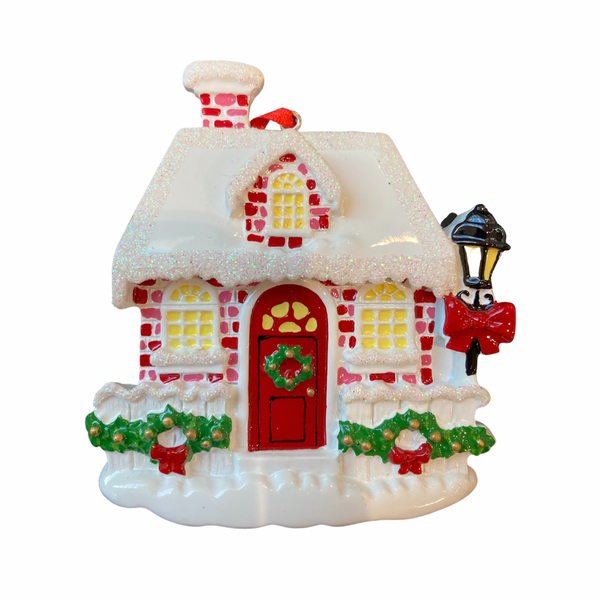Brick House Ornament - Personalized by Santa - Canada