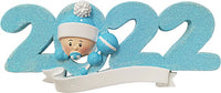 2022 Blue Baby Ornament