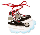 Red Hockey Skates Ornament - Personalized by Santa - Canada