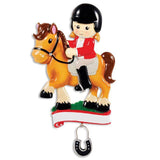 Horse Rider Ornament - Personalized by Santa - Canada