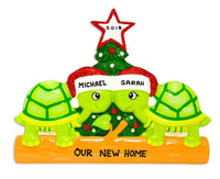 Turtle Family of 2 Ornament - Personalized by Santa - Canada