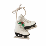 Figure Skates Ornament - Personalized by Santa - Canada