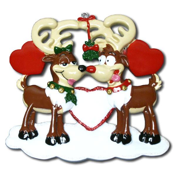 Reindeer Love Ornament - Personalized by Santa - Canada
